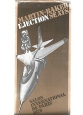 CATALOGUE - SALON INTERNATIONAL DE PARIS 1979 - MARTIN.BAKER EJECTION SEATS