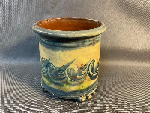 Ancien cache pot - en, céramique