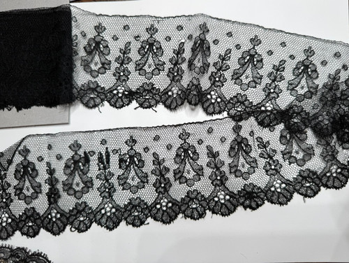 Dentelle ancienne bordure - ,