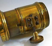 OBJECTIF ANCIEN, objectif ancien pour projection, pour chambre photographique .