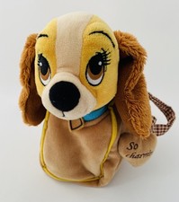 6107🌟20cm Peluche Doudou Chien Lady Belle Et Le Clochard Disneyland Paris