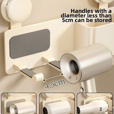 Support sèche-cheveux sans