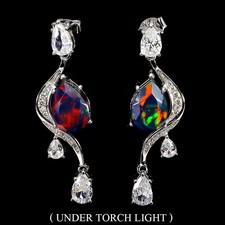 925 Argent Sterling Boucles