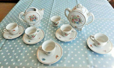 Très beau et originale service à café en céramique C.T.A France, années 1930/40