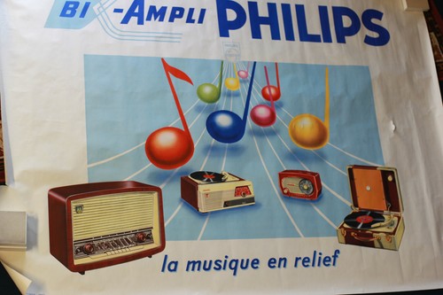 Affiche philips musique en - philips,