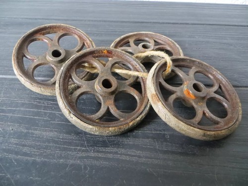Roues fer revêtement - 4x,