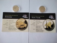 2 Pièces  Quarter Dollars