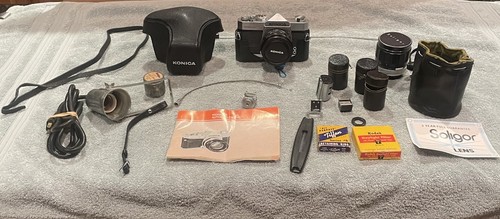 Konica autoreflex camera - autoreflex, a