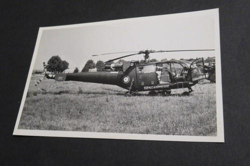 Photo hélicoptère alouette - hélicoptère,
