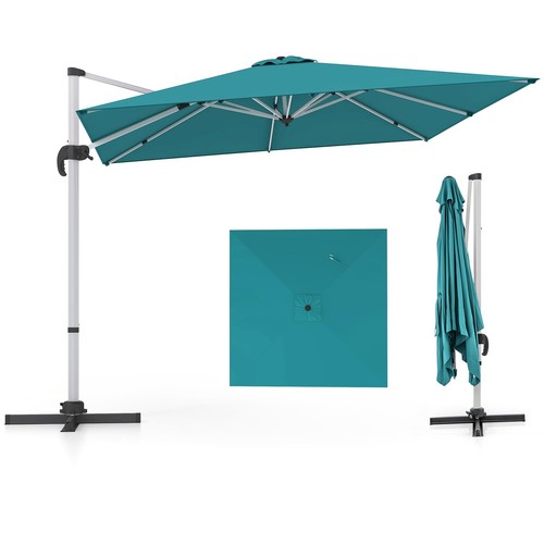 Parasol déporté 3x3m carré - 3x3m,,