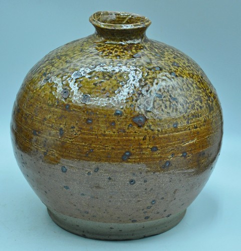 Ancien vase boule oignon - , en