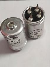 2x 150 uf  385v  Condensateur chimique micro Nos      Lot 2 Pcs          CO