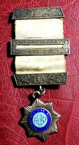 Médaille argent maçonnique - médaille, d'argent
