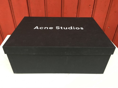 Boite chaussures vide acne - boite,