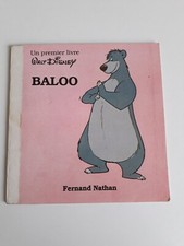 Collector - Baloo "Un premier livre" de Fernand Nathan Walt Disney 1979