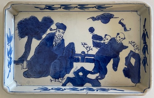 Chine petit plat porcelaine - petit,