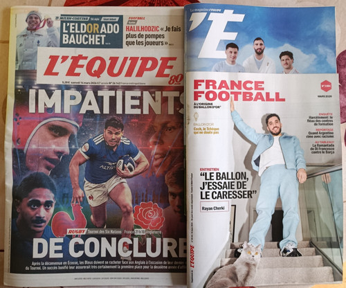 Journal équipe samedi - journal, l’Équipe