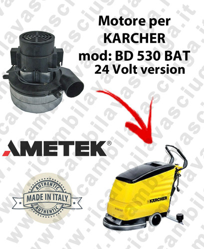 530 batt moteur - bd, ametek