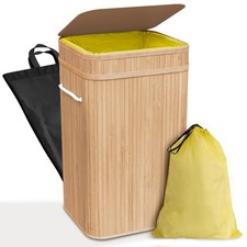 Support de sac poubelle jaune