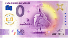 Billet Souvenir 2025 France Parc du Marquenterre - 10Th ANNIVERSARY