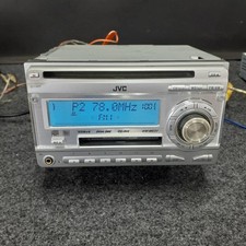 Jvc Kw-Mc37 2Din Aux Cd Md