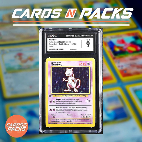 Carte pokemon mewtwo 102 - carte,