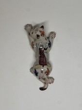 Chat Faïence Vieux Rouen fin