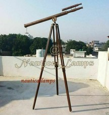 Ancien télescope double canon