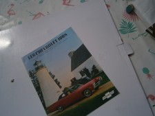 Catalogue pub auto prospectus voiture Américaine Les Chevrolet 1968 en Français