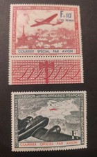 TIMBRES FRANCE LVF N°4 ET 5