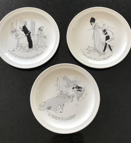 Lot assiettes - de,