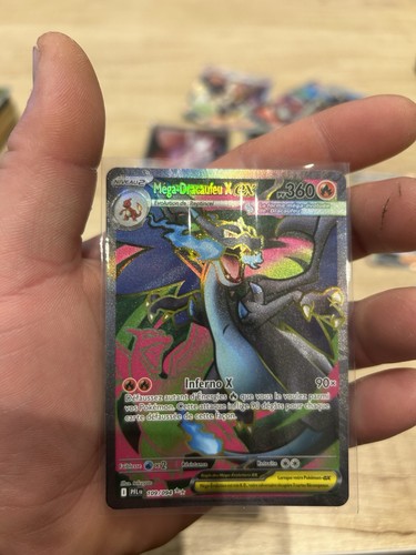 Carte pokémon méga dracaufeu - carte,