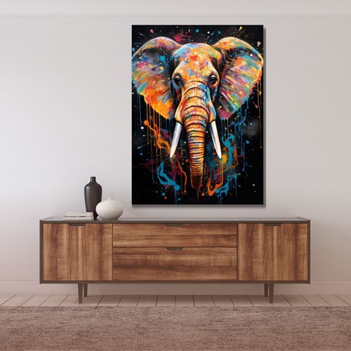 Tableau pop art animaux - tableau,