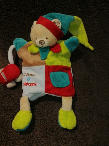 Doudou marionnette ours - marionnette,