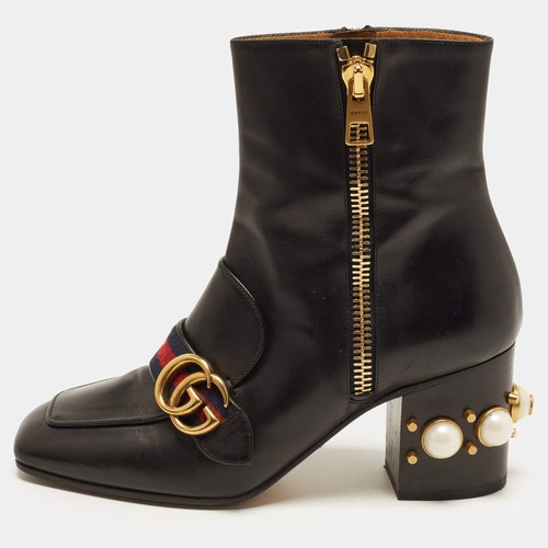 Bottines gucci marmont - gucci, gg