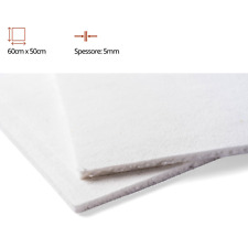 PAPIER FIBRE CÉRAMIQUE PANNEAU ISOLANT ROULEAU CHAUDIÈRE POÊLE PELLET 60x50 s...