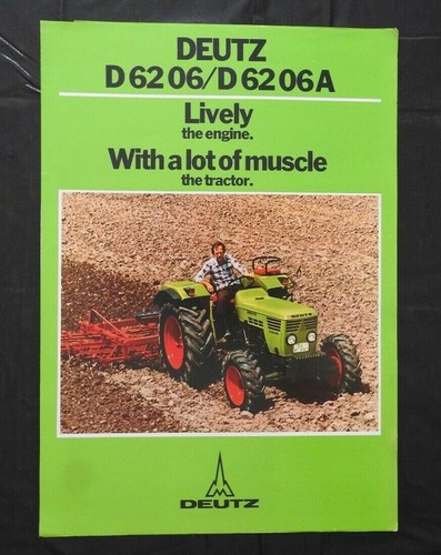 Brochure vente tracteur - de,