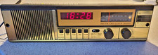 Ancien Radio Réveil AM/FM encastrable pour tête de lit, vintage 1985 Clock Radio