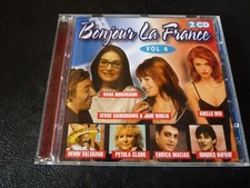 COF 2 CD "BONJOUR LA FRANCE, VOL 4" France Loisirs (Karen CHERYL, Rika ZARAI, ..