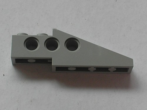 Lego technic oldgray wing back - oldgray,