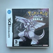 Boîte Vide - Nintendo Ds Boite Du Jeu Pokemon Diamante Version Perle Pokémon