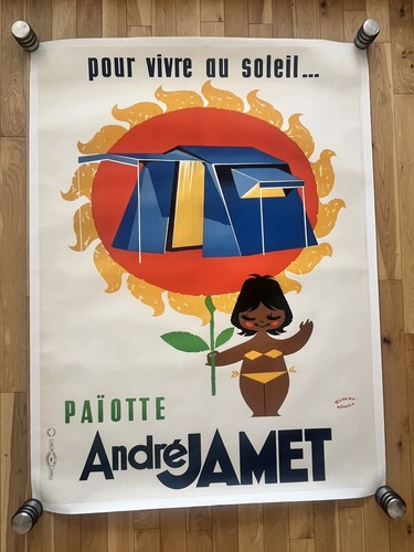Affiche originale pâlotte - affiche,