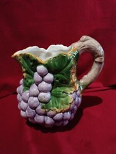 pichet barbotine Raisin Et