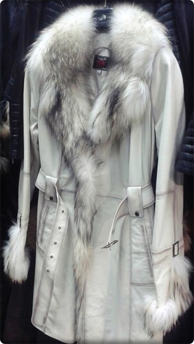 Manteau hiver luxe fourrure - hiver,