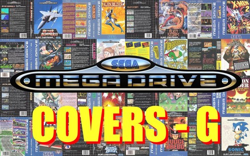 Jaquette mega drive sega - jaquette, sega/
