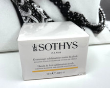 Gommage sublimateur mains pieds SOTHYS  fleur d'oranger  Bois de cèdre 100 ml