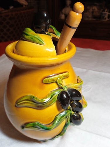 Pot olives style - pot,
