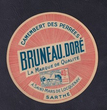 Ancienne étiquette fromage - ancienne,