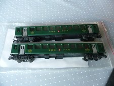 2 Voitures HAG SBB/CFF Suisse HO 3 rails classe 2