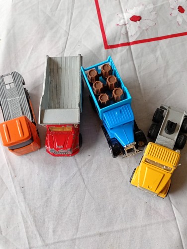 Lot camions vintage majorette - camions,